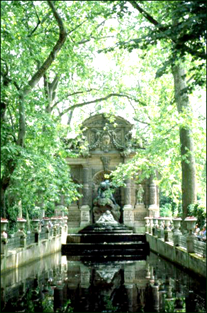 Medici Fountain, Jardin de Luxembourg,  Paris, France